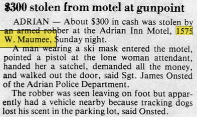 Adrian Inn - Jan 11 1988 Article (newer photo)